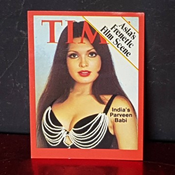 Calendario de bolsillo time babi 1977 actriz india publicidad time