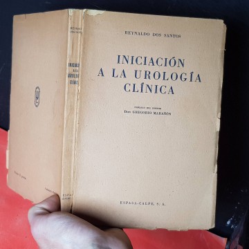 Iniciación a la urología clínica Reinaldo Dos Santos libro medicina
