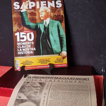 Revista Sapiens 150 la humanitat 26 desembre 1933 mort Francesc Macià