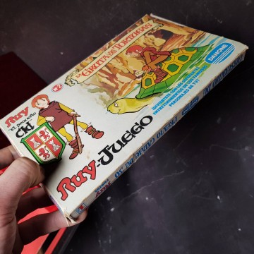 Caja vacía Ruy el pequeño Cid Danone la gruta de las tortugas juego