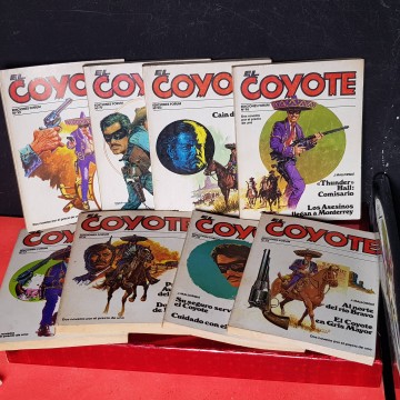 Lote novelas El Coyote ediciones forum western 13 6 70  10 72 77 50 96