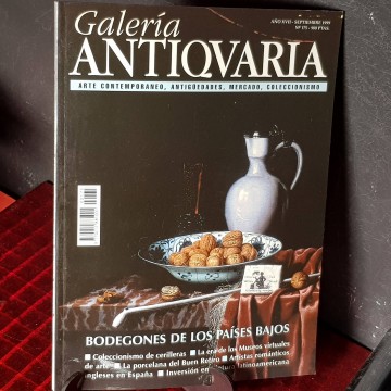 Galería antiqvaria 175 exposición Xavier gose, Mateo hernández revista