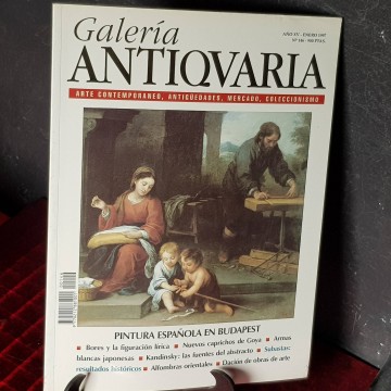 galería antiqvaria 146 revista de arte Rafael durancamps armas blancas