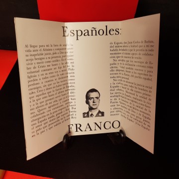 Último mensaje de Francisco Franco al pueblo español