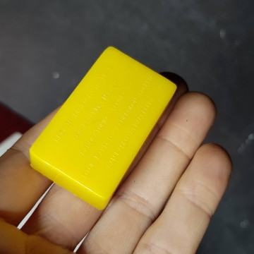 Caja vacía 40 pastillas clorato potasa farmacia del liceo antigua
