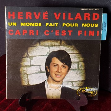 Herve Vilard Capri c'est fini vinilo singles il mondo vinilos chanson
