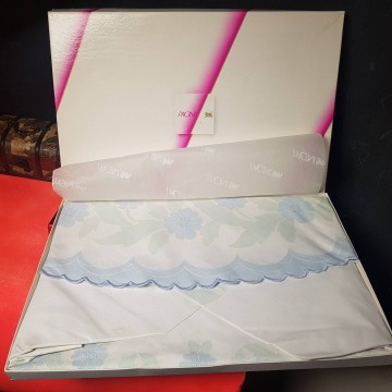 Mantelería vintage nueva mantel y 8 servilletas pacini Batista comprar