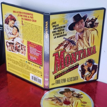 Películas DVD montana Errol Flynn comprar videoclub online DVD clásico