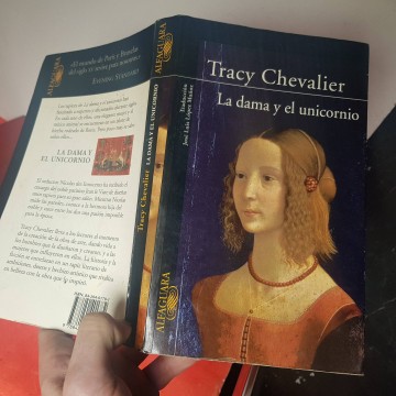 Librería online La dama y el unicornio Tracy Chevalier novelas a 1 €