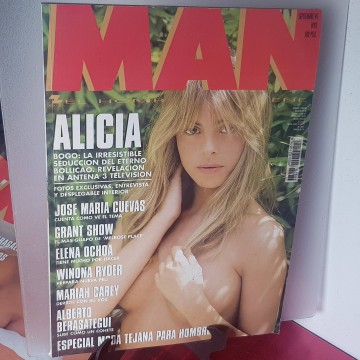 Librería online Revista MAN 83 Alicia Bogo póster revistas man comprar