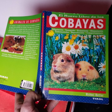 Librería online libro Manual cobayas libros animales zoología comprar