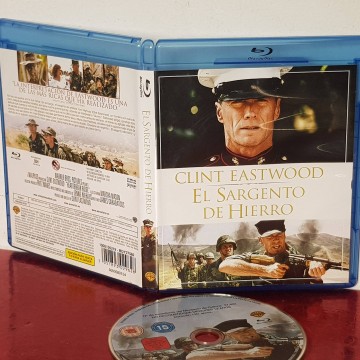 Películas bluray y DVD el sargento de hierro Clint Eastwood película