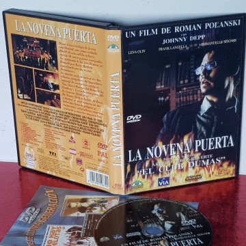 Películas DVD comprar videoclub online la novena puerta Johnny Depp