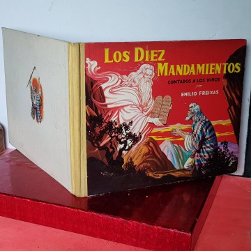 Los Diez Mandamientos contados a los niños Emilio Freixas librería