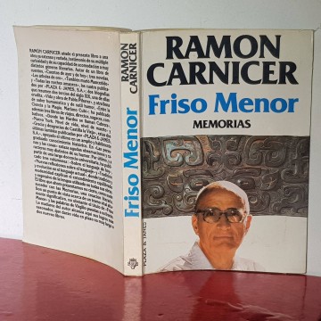 Ramón Carnicer friso menor memorias librería friso menor Ramón