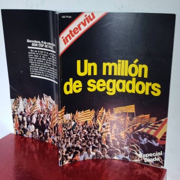 11 septiembre 1977 la diada de Catalunya Interviú especial un millón