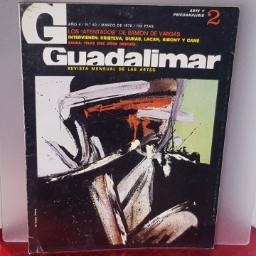 Revistas de arte antiguas Guadalimar Manuel Hernández Mompó pintura