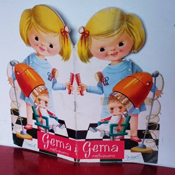 Gema peluquera cuento troquelado infantil antiguo librería online