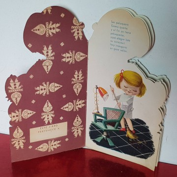 Gema peluquera cuento troquelado infantil antiguo librería online