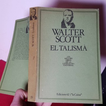 Llibres en català antics usat llibreria online El talismà Walter Scott