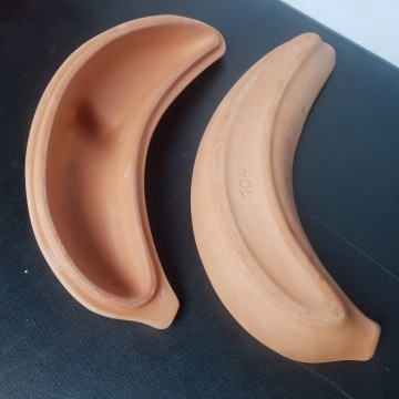 Recipiente para cocer plátanos romertopf marmita de barro para cocinar