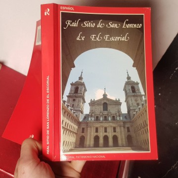 Guía Real Sitio de San Lorenzo del Escorial Juan Martínez cuesta libro