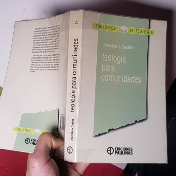 Teología para comunidades José María Castillo libros teología librería