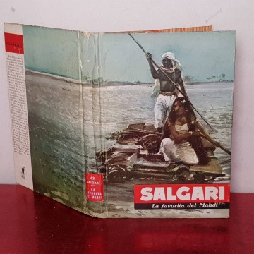 Novelas de aventuras antiguas la favorita del Madhí Emilio Salgari