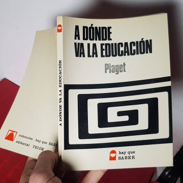 Libros pedagogía librería online a dónde va la educación Jean Piaget