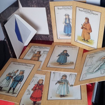 Patrones vestidos para muñecas antiguas Agnes Lucas puppenmütterchens