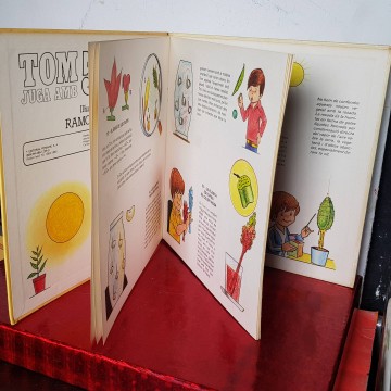 Llibres infantils antics Tom jugar amb 50 experiments de botànica