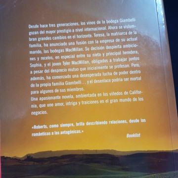 Las viñas de Napa Valley, de Nora Roberts