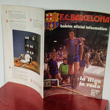 Pau FC Barcelona boletin oficial informativo 52 Barça Futbol Club
