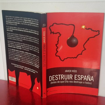 Librería online destruir España Javier Ríos con firma y dedicatoria