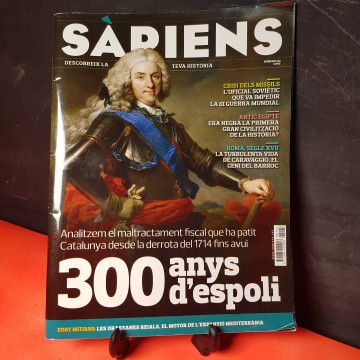 Revista Sapiens 122, 300 anys d'espoli