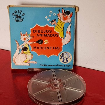 Película Super 8 mm el Pájaro Loco Aries films super 8 cohete
