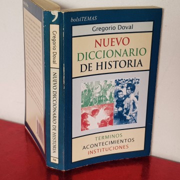 Nuevo diccionario de historia Gregorio Doval libros de historia libro