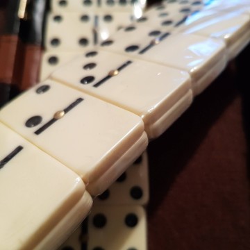 Domino vintage en maletín juego de mesa librería online comprar