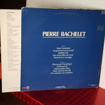 Pierre Bachelet vinilo mais l'aventure vinilos LP comprar Bachelet