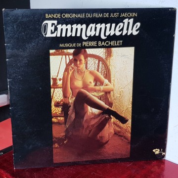 Emmanuelle Pierre Bachelet vinilo LP edición francesa Barclay Trinacra