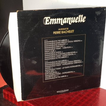 Emmanuelle Pierre Bachelet vinilo LP edición francesa Barclay Trinacra
