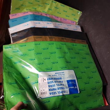 Papel de seda lote surtido de colores, colores papel de seda papelería
