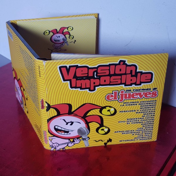 Versión imposible las canciones de el jueves CD digipack Rosendo Versión imposible las canciones de el jueves CD digipack Rosendo