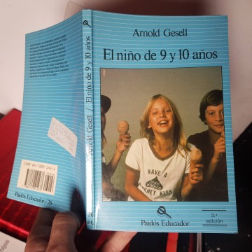 El niño de 9 y 10 años libro Pedagogía adolescencia Arnold Gesell