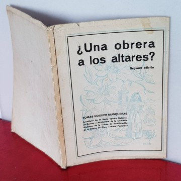 Lliberada ferrarons i vives una obrera a los altares? Tomás Noguer