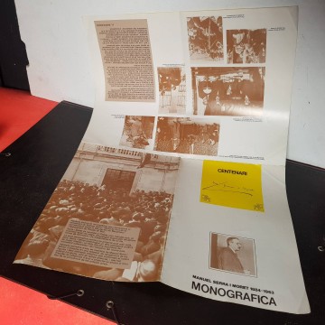 Manuel Serra i Moret Biblioteca Municipal de Pineda cartell exposicio