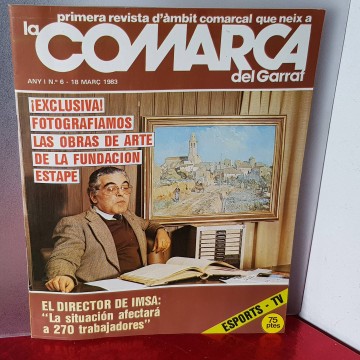 La comarca del Garraf revista 18 marzo 1983 Fundación estape IMSA