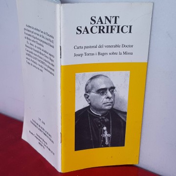 Josep Torras i Bages carta pastoral sobre la missa Sant sacrifici