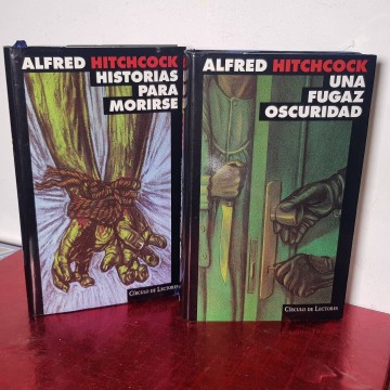 Una fugaz oscuridad Alfred Hitchcock historias para morirse antología