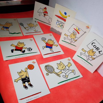 Postales Cobi Barcelona 92 lote postales Olimpiadas Barcelona 92